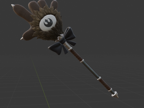 Wookie Paw - Fortnite Model 3D