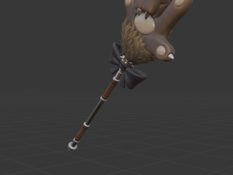 Wookie Paw - Fortnite Model 3D