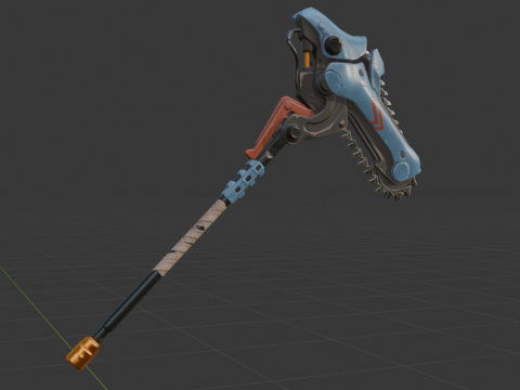 Asteroid Trencher - Fortnite 3D 模型