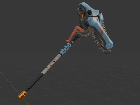 Asteroid Trencher - Fortnite 3D Model