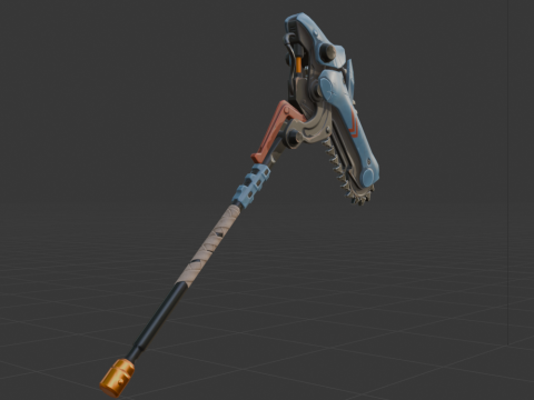 Asteroid Trencher - Fortnite 3D 模型