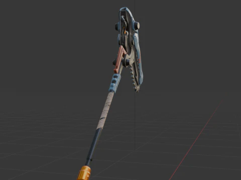 Asteroid Trencher - Fortnite 3D Model