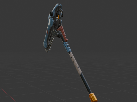 Asteroid Trencher - Fortnite 3D 模型
