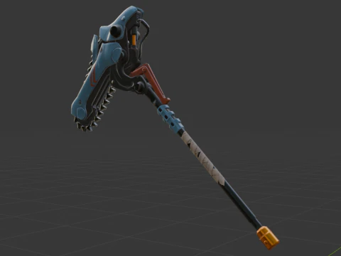 Asteroid Trencher - Fortnite 3D Model