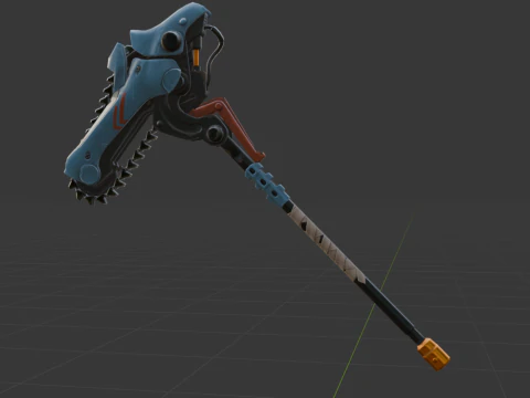 Asteroid Trencher - Fortnite 3D Model