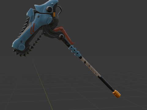 Asteroid Trencher - Fortnite 3D 模型