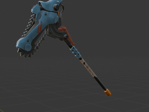 Asteroid Trencher - Fortnite 3D 模型