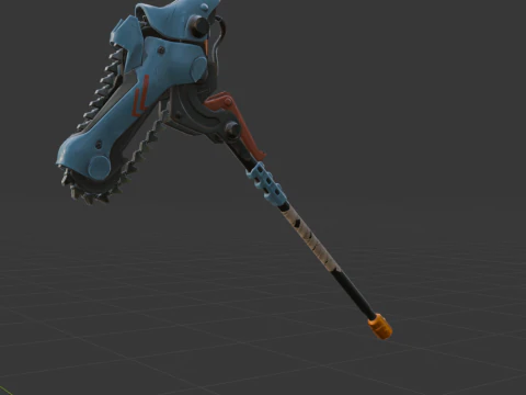Asteroid Trencher - Fortnite 3D Model