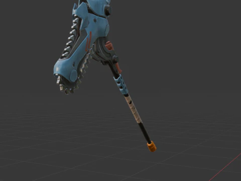 Asteroid Trencher - Fortnite 3D Model