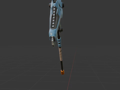 Asteroid Trencher - Fortnite 3D Model