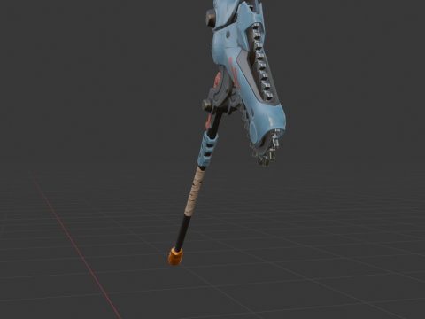 Asteroid Trencher - Fortnite 3D 模型