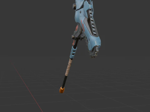 Asteroid Trencher - Fortnite 3D Model