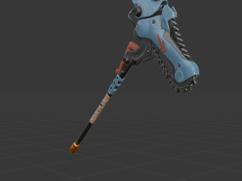 Asteroid Trencher - Fortnite 3D 模型