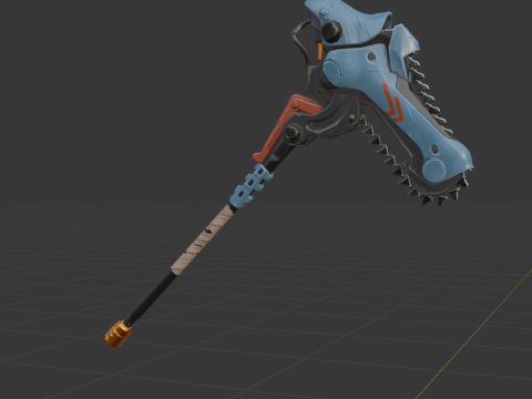 Asteroid Trencher - Fortnite 3D 模型