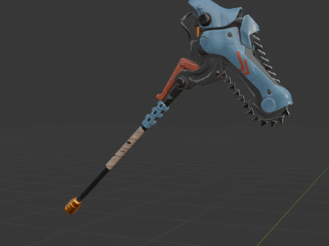 Asteroid Trencher - Fortnite 3D Model