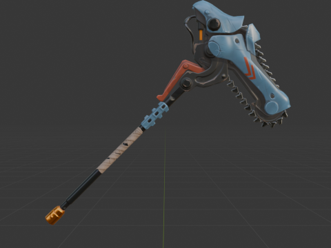 Asteroid Trencher - Fortnite 3D 模型