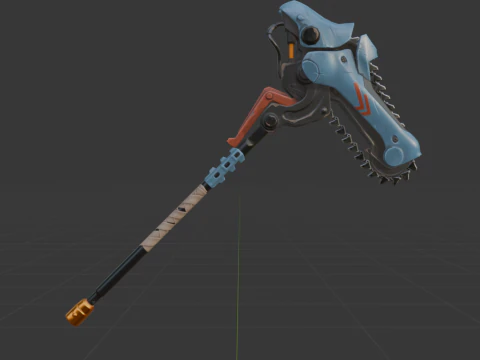 Asteroid Trencher - Fortnite 3D Model