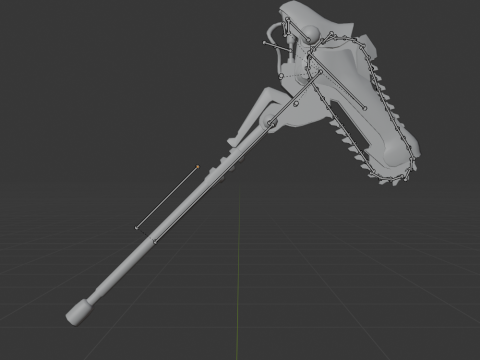 Asteroid Trencher - Fortnite 3D 模型