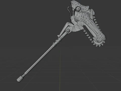 Asteroid Trencher - Fortnite 3D Model