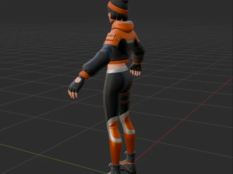 Sagan - Fortnite 3D Model