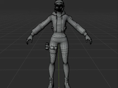 Sagan - Fortnite 3D Model