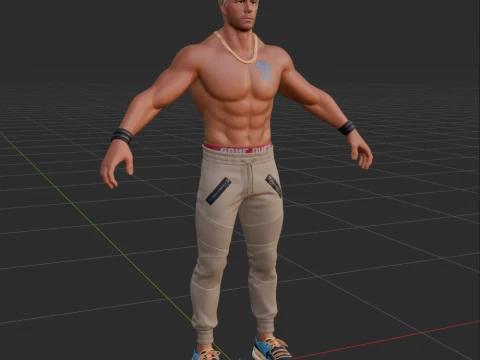 Dude - Fortnite 3D Model