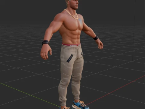 Dude - Fortnite 3D Model