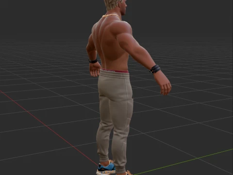 Dude - Fortnite 3D Model