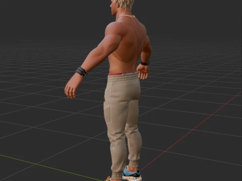 Dude - Fortnite 3D Model