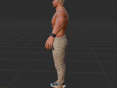 Dude - Fortnite 3D Model