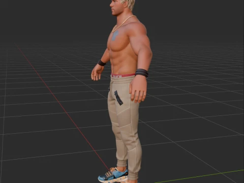 Dude - Fortnite 3D Model
