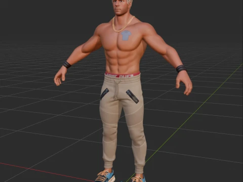 Dude - Fortnite 3D Model