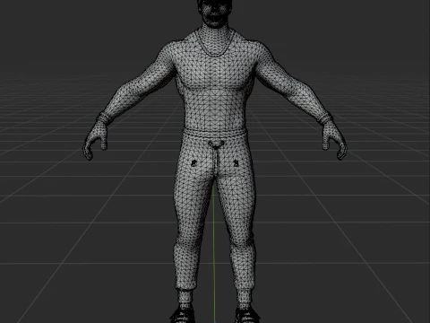 Dude - Fortnite 3D Model