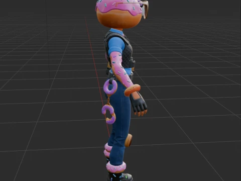 Constable Sprinkle - Fortnite 3D Model