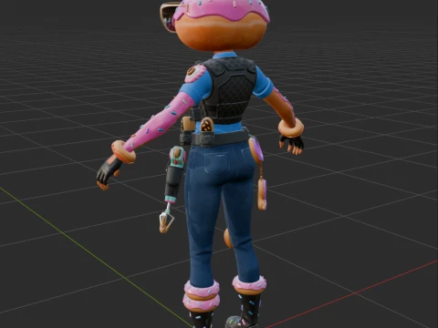 Constable Sprinkle - Fortnite 3D Model
