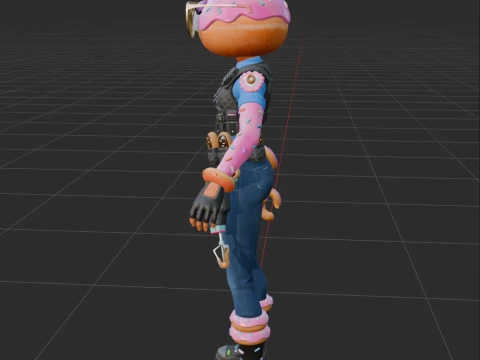 Constable Sprinkle - Fortnite 3D Model