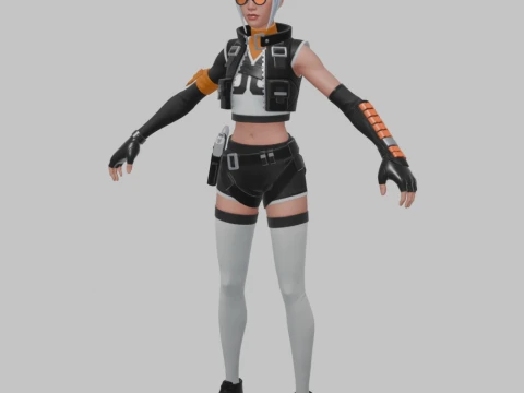Dizzie - Fortnite 3D Model