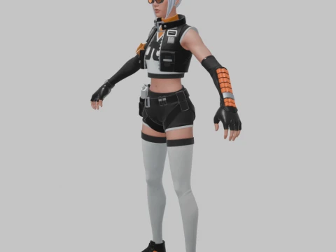 Dizzie - Fortnite 3D Model