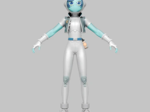 Explorer Luna - Fortnite 3D Model