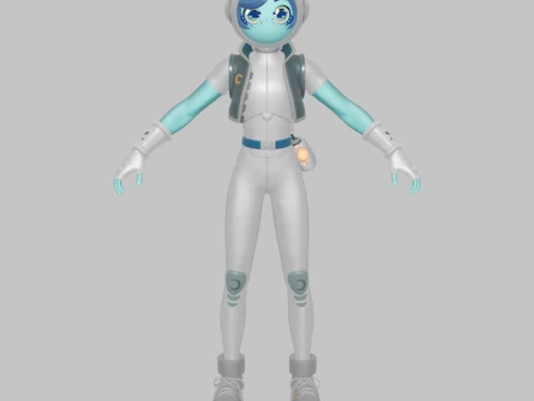 Explorer Luna - Fortnite 3D Model