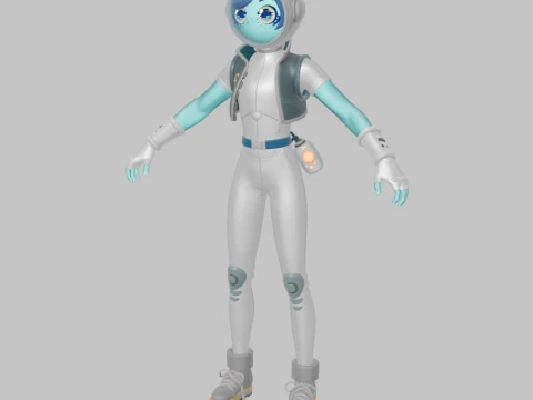 Explorer Luna - Fortnite 3D Model