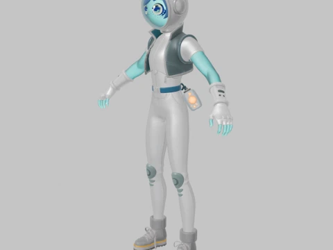 Explorer Luna - Fortnite 3D Model