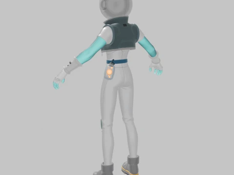 Explorer Luna - Fortnite 3D Model