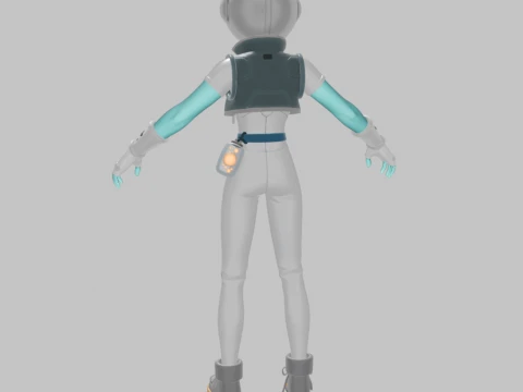 Explorer Luna - Fortnite 3D Model