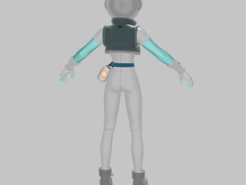 Explorer Luna - Fortnite 3D Model