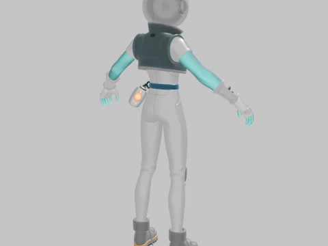 Explorer Luna - Fortnite 3D Model