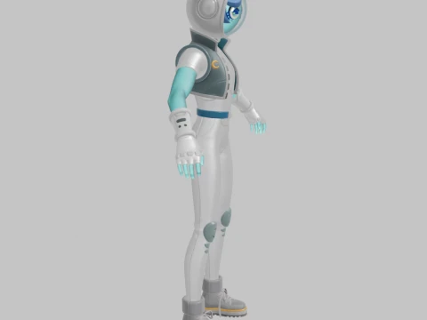 Explorer Luna - Fortnite 3D Model
