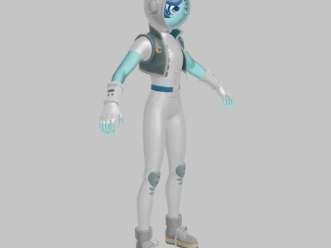 Explorer Luna - Fortnite 3D Model