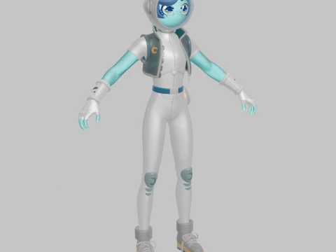 Explorer Luna - Fortnite 3D Model
