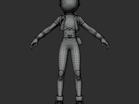 Explorer Luna - Fortnite 3D Model